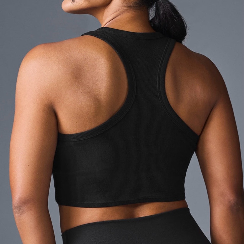 Alo Aspire Tank Women’s Medium Black/White